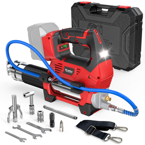 Pistolet à graisse sans balais 20V 12000 PSI avec tuyau de 1m, 4 raccords, mallette rigide et sangle d'épaule - Qualité DIY HYQZ031M0A1 - Product Image 1