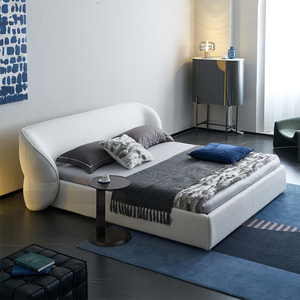 Gainsville Furniture Struttura Letto Matrimoniale <span class=keywords><strong>King</strong></span> Size Moderno di Lusso in Morbido Tessuto di Velluto Set Camera da Letto Imbottito - Product Image 2