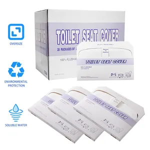 Housse de siège de toilette jetable housse de siège de toilette serviettes hygiéniques jetables