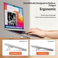 Nouveau support de refroidissement pour ordinateur portable, pliable et réglable en hauteur, support pour tablette