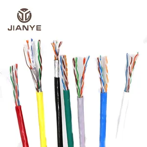 Professionele Fabrikant Aangepaste Pull Doos Cat6 Data Kabels Lan-kabel Cat 6 Utp Solid Swa Kabel