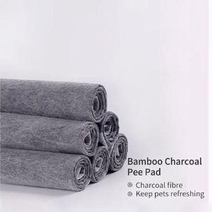 Muestra Gratuita, Al Por Mayor, Almohadillas Ecológicas de Carbón de Bambú, Tamaños S, M, L, XL, Tapete Sanitario para Perros, Almohadillas Absorbentes para Orina de Perro, Impermeables, para Entrenamiento - Product Image 2