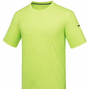 Camiseta de Trabajo con Cuello Redondo y Protección UV [T-BUC] OEM/ODM TBT-1611, Marca Coreana, Poliéster Elastano (Spandex), Tecnología PCM de Enfriamiento - Product Image 1