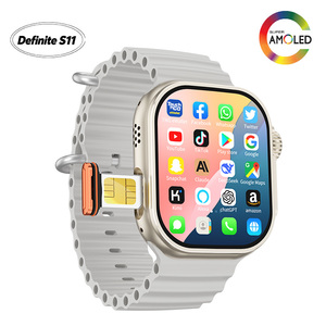 สมาร์ทวอทช์ Definite S11-39 4G ระบบ Android 8.1 รุ่น W377E พร้อม GPS กล้องหมุนได้ วัดอัตราการเต้นของหัวใจ แบตเตอรี่ 850mAh หน่วยความจำ 2+16GB สีเงิน รองรับ Whatsapp ใส่ซิมได้ - Product Image 1