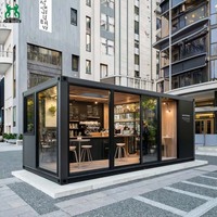 Maisons conteneurs modernes et contemporaines en acier préfabriqué, écologiques, durables, à construction rapide, imperméables, villas et appartements