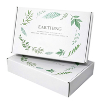Boîtes cadeaux en carton biodégradable avec logo personnalisé, boîtes d'expédition recyclées avec impression personnalisée, boîtes blanches pour l'emballage