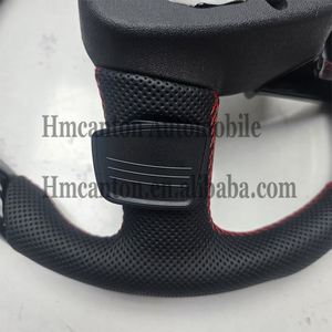 พวงมาลัยหนังสีดำ Piano Black รุ่นใหม่ สำหรับรถยนต์ Audi รุ่น A3 A4 A4L A5 A7L A8 5 7 B9 A6 R8 - Product Image 5