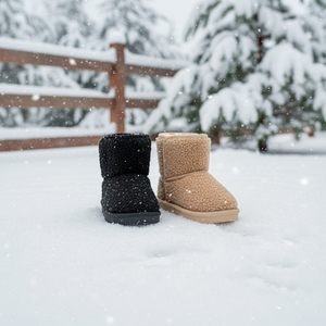 OZKIZ Korean Kids Premium Winter Boots Anti-Slip Fashion for Boys 2-7 Years Wholesale - Product Image 3