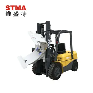 Stma Baru Fork Lift Mesin 2 Ton 3 Ton 3.5 Ton Forklift Diesel Clamp untuk Penanganan Gulungan Kertas