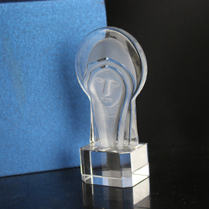 Estatua <span class=keywords><strong>de</strong></span> <span class=keywords><strong>cristal</strong></span> 3D <span class=keywords><strong>de</strong></span> la Virgen María, la <span class=keywords><strong>iglesia</strong></span> más Popular y los regalos religiosos - Product Image 5
