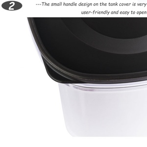 High Quality Transparent Storage Bottles Jars Wholesale Water-Proof and Foldable for Food Storage in Fridge or Kitchen - Product Image 5