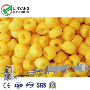 Tự động đôi vít đùn dây chuyền sản xuất Ngô Ngô Snack thực phẩm puffing Máy gạo Ngô Puff làm cho máy bán - Product Image 3