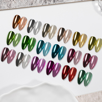 HONEY GIRL Vernis à ongles gel UV LED chromé 18 couleurs 10ml pour nail art DIY, formule écologique, non toxique, certifiée Halal, longue tenue, design professionnel