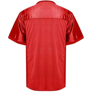 Jersey de Fútbol Americano de Fábrica OEM, Malla de Poliéster, Bordado Deslumbrante, Logotipo Personalizado, Uniforme Profesional Duradero para Equipos - Product Image 2