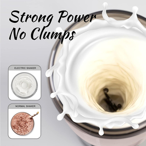 Custom Logo 450ml 600ml Gym Protein <strong>Shaker</strong> Bottle for Protein Shakes USB C Rechargeable Mixer <strong>Shaker</strong> Cup Electric Protein <strong>Shaker</strong> - Product Image 4