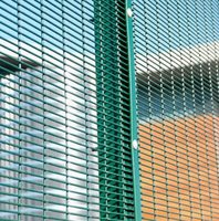 Clôture de sécurité anti-escalade standard 358, panneau en maille de fer galvanisé durable, montage facile, utilisation agricole et industrielle