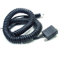 Cable de escáner de código de barras para Zebra DS3608/DS3678/LI3608/LI3678, espiral, 2M, 5M, 12V, RS232, RJ45