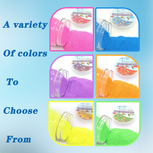 Bộ dụng cụ khoa học cát kỵ nước an toàn cho trẻ em-thí nghiệm cát trong 5 đến 7 năm phòng thí nghiệm gói nhiều màu được phê duyệt cát dưới nước - Product Image 4