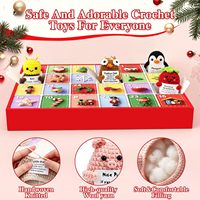 Boîte d'emballage de calendrier de l'avent rigide à 24 tiroirs, personnalisée et imprimée, vide, pour Noël, pour produits de beauté, boîte cadeau pour calendrier de l'avent