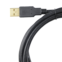 VCOM kabel Printer USB hitam biru abu-abu USB 2.0 tipe B jantan ke jantan untuk komputer pemindai