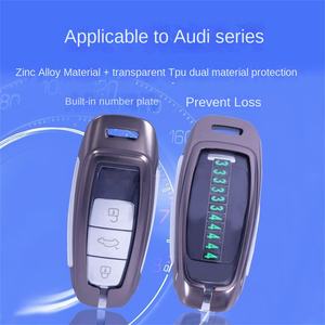 Accessoires de voiture colorés personnalisés en alliage de zinc du couvercle de clé de voiture adapté pour Toyota BMW VW Audi Nissan Honda Ford Benz Tesla - Product Image 6