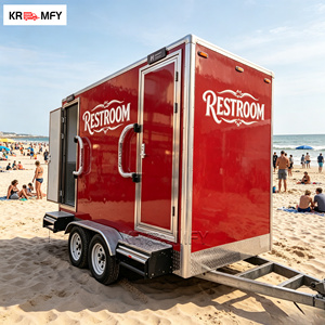 Remolque de Baño Portátil DOT VIN de Lujo, Totalmente Equipado y Duradero para Eventos - Product Image 6