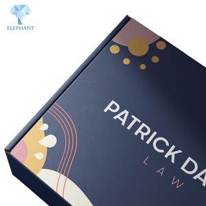 Boîte d'emballage en papier ondulé pour vêtements, personnalisable avec logo, pliable, imprimée, en matériau écologique - Product Image 2