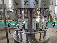 Machine de remplissage rotative à basse pression Zonelit pour vin, alcool et vinaigre, 50L, trémie SUS304, ventilateur à vide intégré, numérique automatique