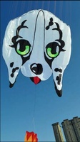 Cerf-volant gonflable géant 3D sans cadre Weifang de 10 m² en forme de chien pour la plage, en vente