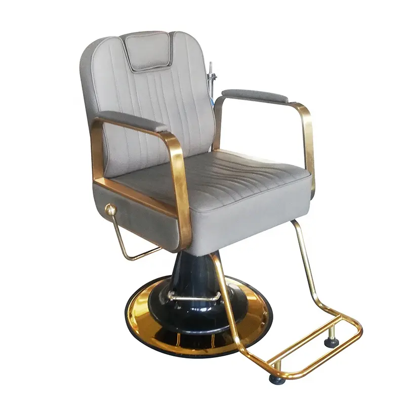 Yimmi özelleştirilebilir renkler kuaför koltuğu Modern yüksekliği ayarlanabilir güzellik salonu berber koltuğu