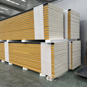 Toit thermo-isolé en mousse à bas <span class=keywords><strong>prix</strong></span> Panneau sandwich en polyuréthane PU aluminium pour mur - Product Image 5