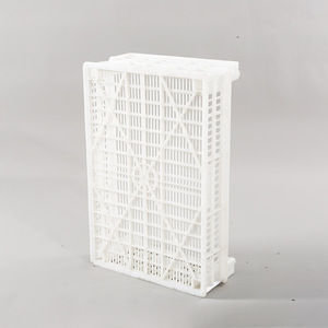 Plastic Tall Grape <b>Basket</b> 610x415x200mm Mesh <b>Stackable</b> For Fruit Transportation And General Packaging - Product Image 1