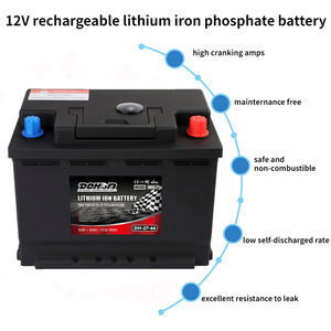 LiFePO4 배터리 RV/골프 카트/요트/해양/백업/태양열 용 리튬 철 인산염 리튬 이온 배터리 12V 100Ah - Product Image 6