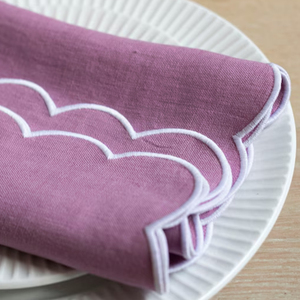 Napperon brodé floral rond fait à la main en usine pour mariages assiettes à dîner et avions <span class=keywords><strong>serviettes</strong></span> en tissu <span class=keywords><strong>de</strong></span> lin Style uni - Product Image 5