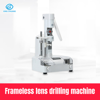 Machine de perçage et de rainurage de lentilles de haute qualité, machine de perçage et de rainurage de motifs de lentilles optiques