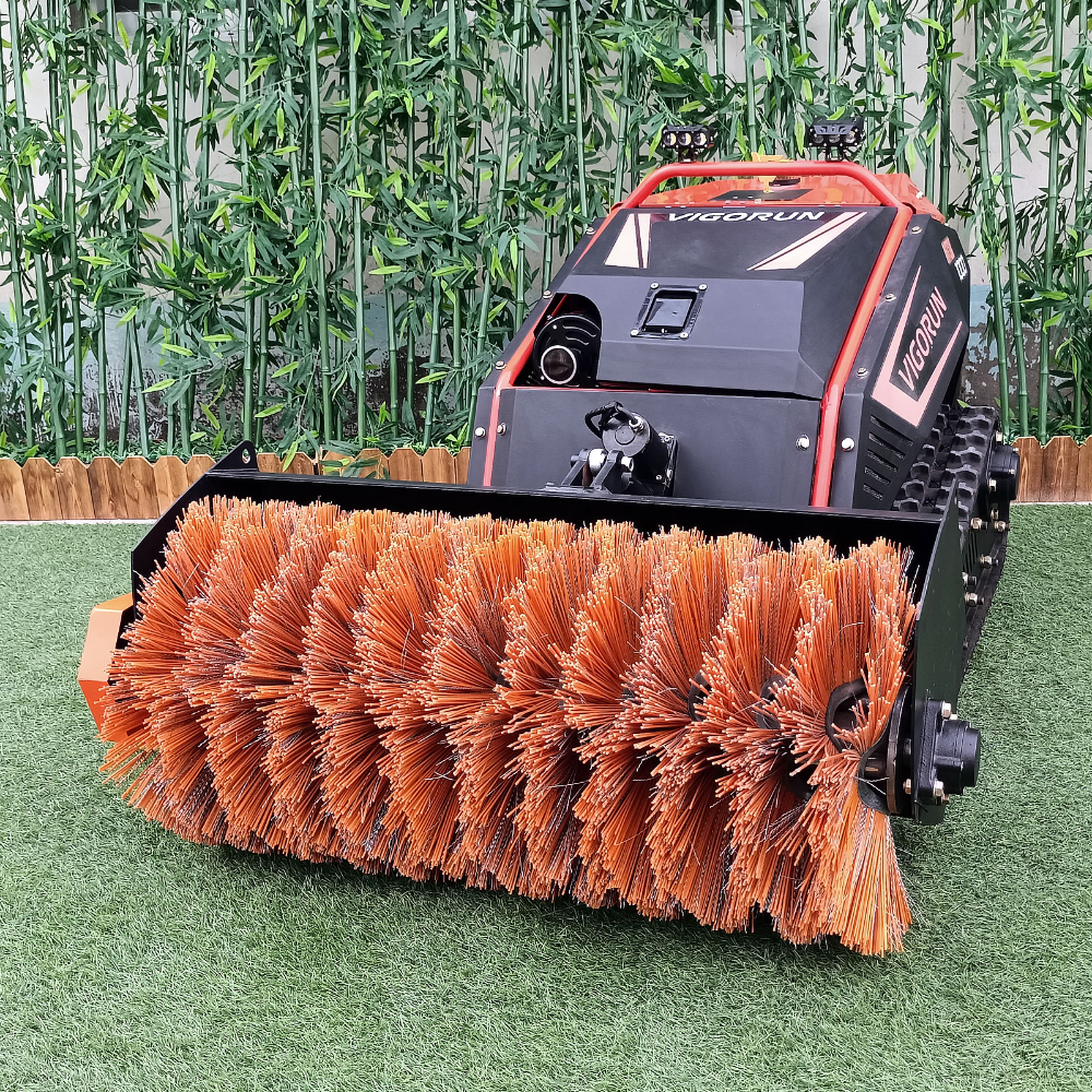 Cepillo quitanieves con control remoto (MTSK1000 con cepillo)