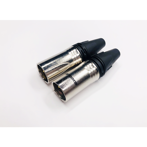 XLR erkek mikrofon fişi ses kablosu konektörü nikel kaplama OFC fiş ses soket aperatif fiş DMX 3 Pin XLR-<span class=keywords><strong>M</strong></span> mikrofon konnektör - Product Image 4