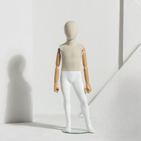 Sac tissu enfant modèle accessoires pleine activité du corps main fenêtre magasin de vêtements pour enfants présentoir mannequin enfant modèle support