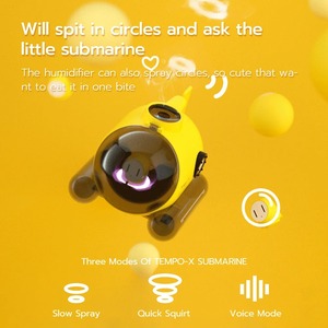 Difusor de Música, Humidificador con Anillo de Humo, Luz LED de Ambiente Colorida, Capacidad de 250 ml, Generador de Niebla para el Hogar y la Oficina - Product Image 3