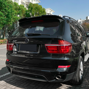 Bmw <b>Rear</b> <b>Spoiler</b> Carbon Fiber Texture Ducktail Trunk Wing For X5 E70 2008-2013 - Product Image 2