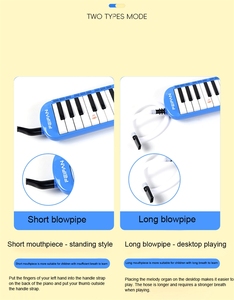 Starway 32-Key Melodica Đàn Piano Key Miệng Organ Cụ Cho Những Người Yêu Âm Nhạc Người Mới Bắt Đầu Món Quà Mang Túi Năm Màu Sắc - Product Image 5