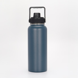 Stainless Steel Sports <b>Thermos</b> Bottle 304 Large Capacity With Screw Cap For Outdoor Use - Product Image 3