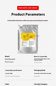 Scellant acrylique imperméable anti-fuite d'air, compatible avec l'environnement, pour applications de <span class=keywords><strong>peinture</strong></span> liquide pour toitures, murs et meubles - Product Image 2