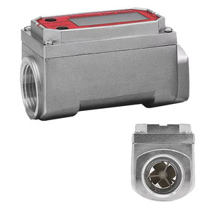 Турбинный расходомер Cavitt с защитой от помех, из алюминиевого сплава, точность 0,5% для дизельного топлива, бензина, метанола, керосина, воды - Product Image 2