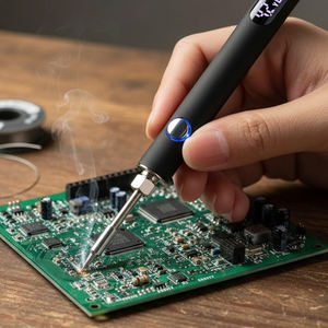 Mini <span class=keywords><strong>fer</strong></span> à <span class=keywords><strong>souder</strong></span> sans fil portable réglable, batterie au lithium rechargeable, <span class=keywords><strong>fer</strong></span> à <span class=keywords><strong>souder</strong></span> numérique sans fil avec écran LED - Product Image 4