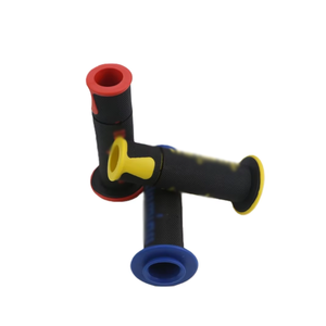 Poignées de guidon de moto universelles en alliage d'aluminium et caoutchouc, couvre-accelerateur pour modification de moto tout-terrain, best-seller - Product Image 5