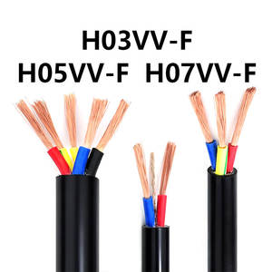 OEM <span class=keywords><strong>2</strong></span> <span class=keywords><strong>3</strong></span> 4 5芯3G 4G 5g1.5Sqm 0.75 1 1.5 <span class=keywords><strong>2</strong></span>.5 Sqm H05VV-F多芯柔性圆形电缆电线H07VV-F - Product Image 3