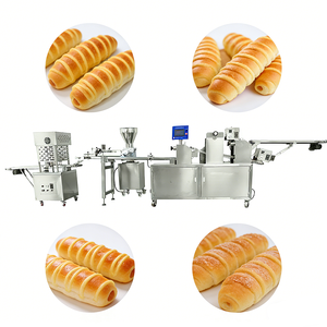 Ligne de production de <span class=keywords><strong>pain</strong></span> Caterpillar, conception hautement efficace, machines à <span class=keywords><strong>pain</strong></span> faciles à nettoyer pour les usines de fabrication alimentaire - Product Image 1