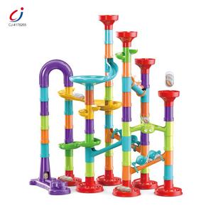 Chengji éducatif enfants labyrinthe folie jeu bricolage construction blocs de construction piste de course jouets marbre course ensemble de jouets - Product Image 1