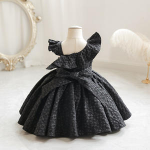 Robe de cérémonie pour filles, en coton mélangé de haute qualité, nouvelle collection 2025, pour bébé fille, princesse, bijoux - Product Image 3